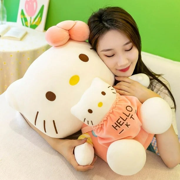 HELLO KITTY 60 CM + TARJETA DE AMOR 💛🎀