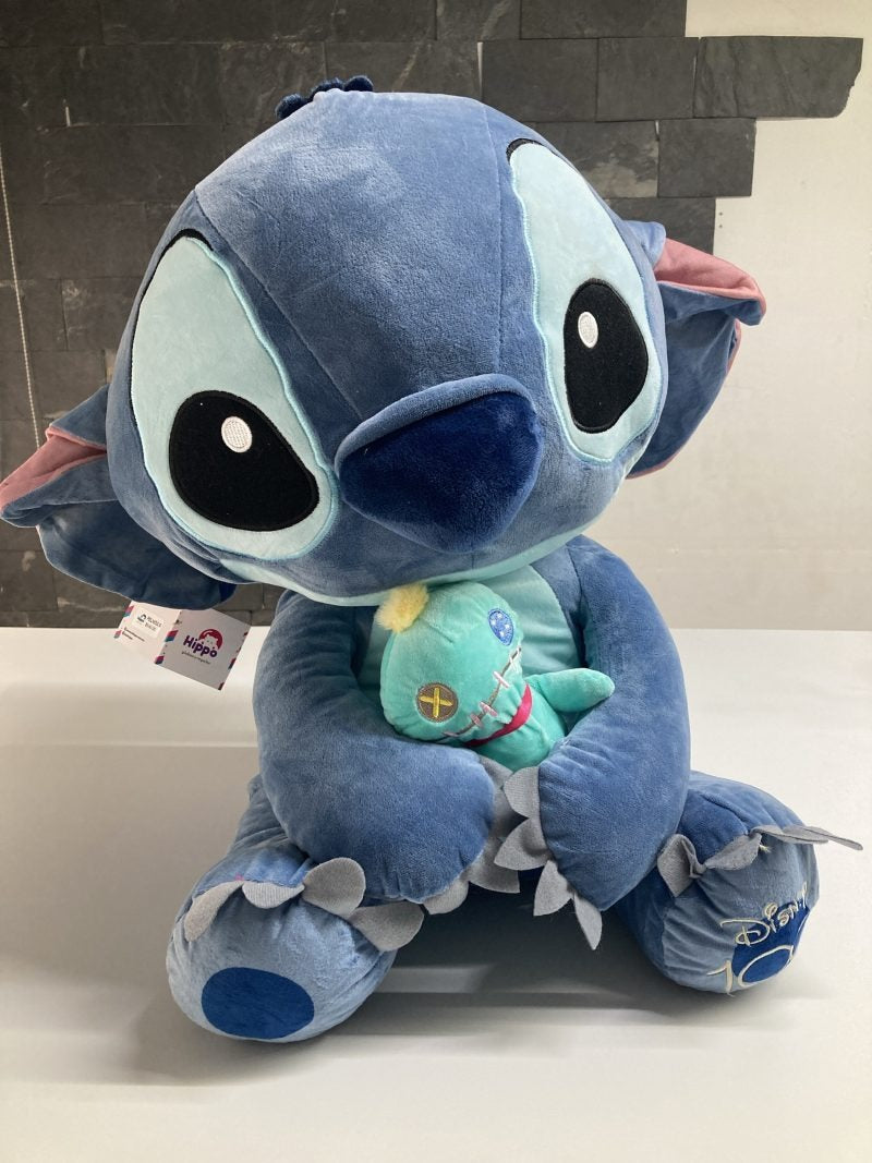 STITCH CON TRAPOS 60 CM + TICKETS DE AMOR💙😍