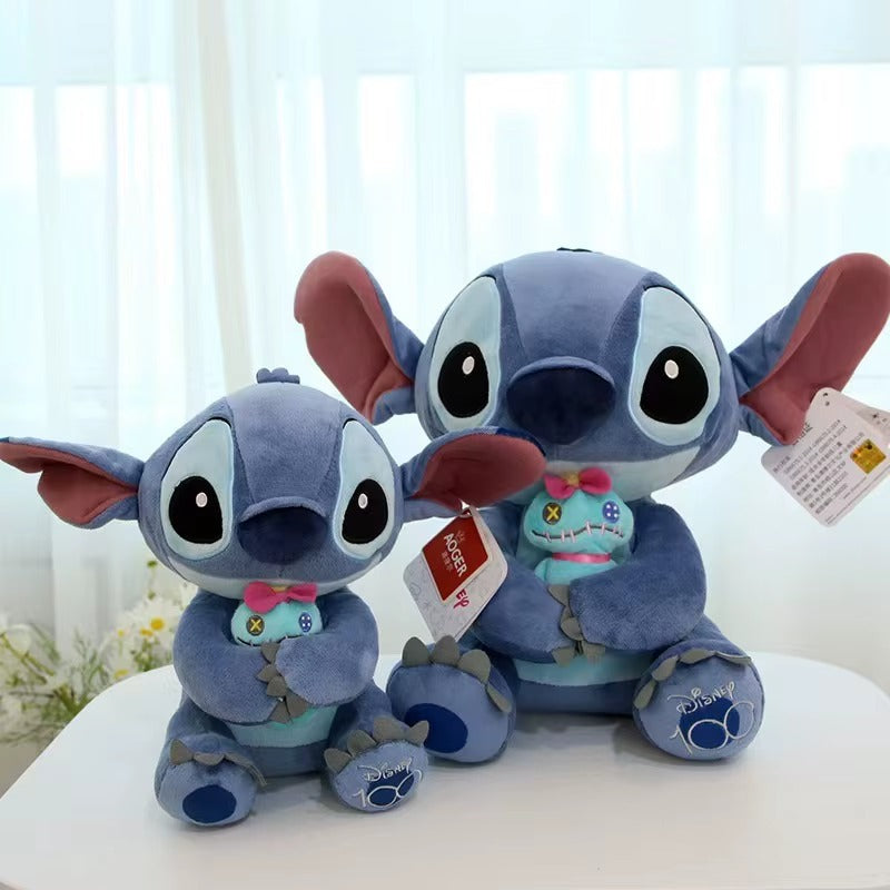 STITCH CON TRAPOS 60 CM + TICKETS DE AMOR💙😍