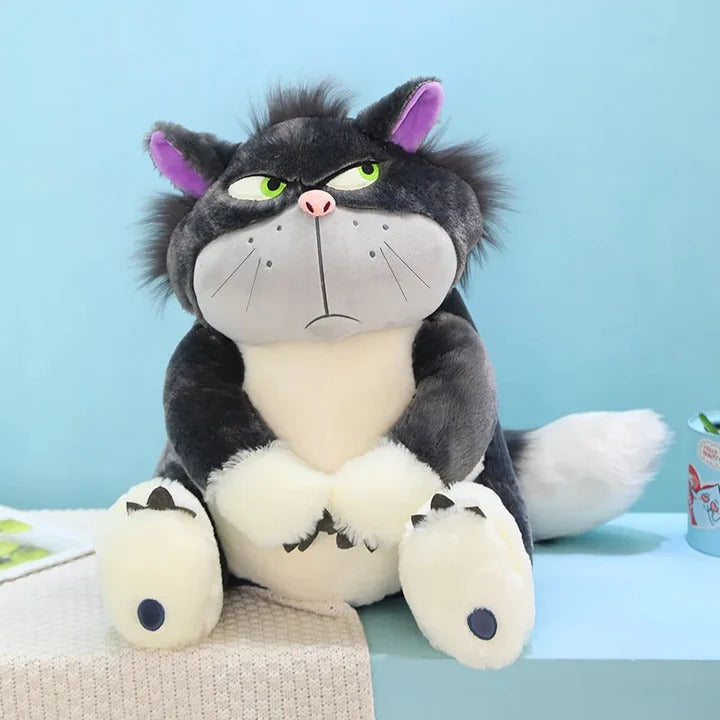 GATO LUCIFER IMPORTADO 65 CM + SET DE TULIPAN GRATIS🎁💜🌷