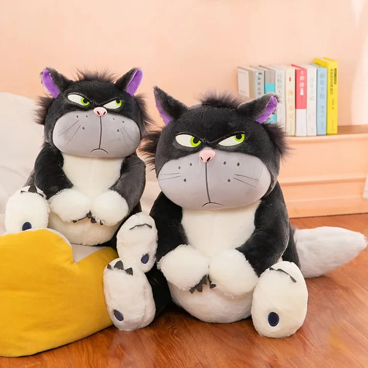 GATO LUCIFER IMPORTADO 65 CM + SET DE TULIPAN GRATIS🎁💜🌷