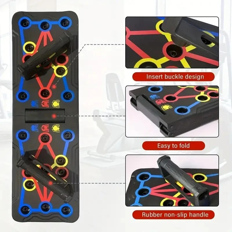 Tablero Push Up Multifuncional💪🔥⚡