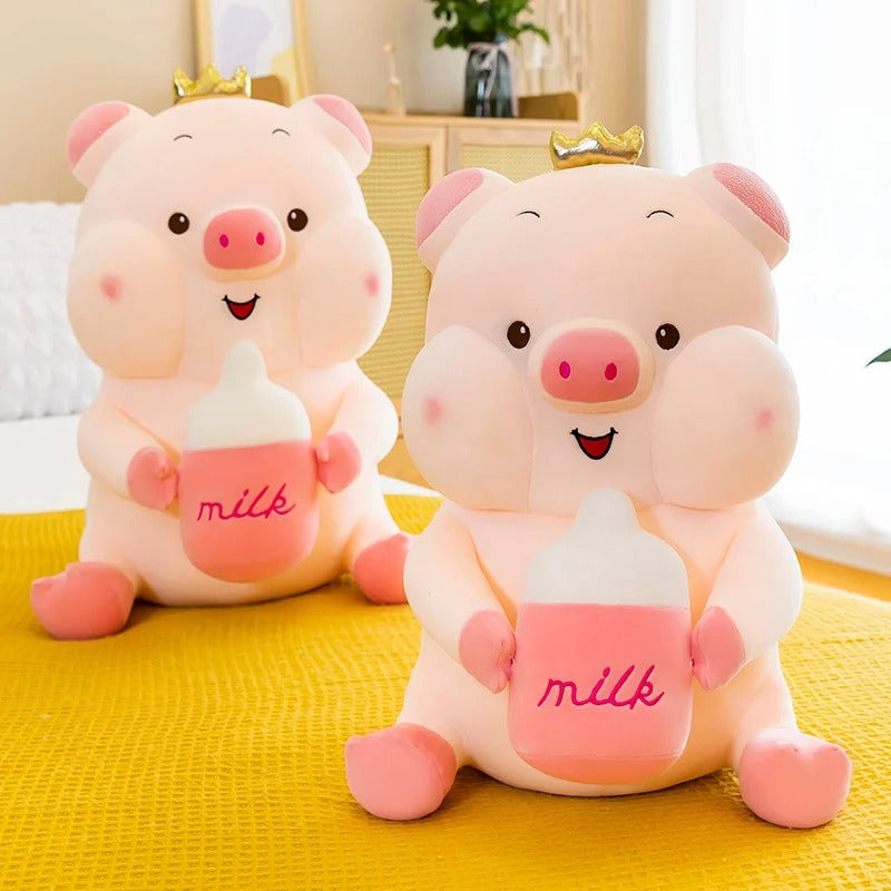 CERDITO MILK CORONA IMPORTADO 75 CM🩷🎀