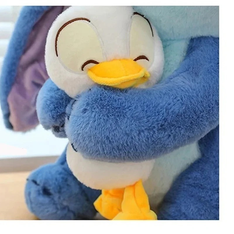 STITCH CON PATO 75 CM + TARJETA DE AMOR GRATIS🎁🍿🎬💙