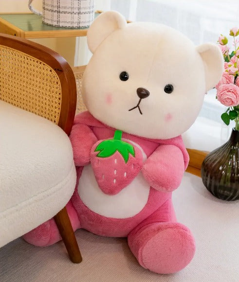 OSITO DISFRASADO DE LOTSO + TARJETA DE AMOR🍓🎀