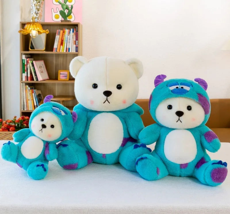 OSITO DISFRAZADO DE SULLIVAN 45 cm🧸🩵🎁