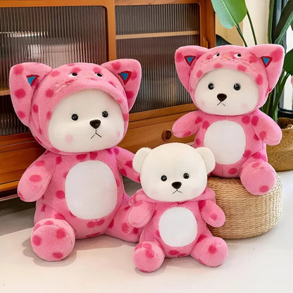 OSITO ROSA 45 cm + TARJETA DE DEDICATORIA GRATIS💖🎁