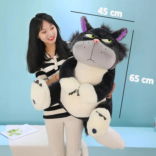 GATO LUCIFER IMPORTADO 65 CM + SET DE TULIPAN GRATIS🎁💜🌷