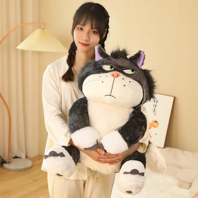 GATO LUCIFER IMPORTADO 35 CM🧸🥰💜