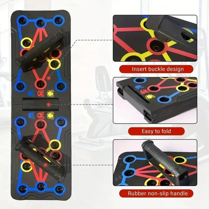 Tablero Push Up Multifuncional💪🔥⚡