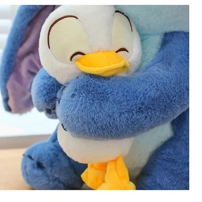 STITCH CON PATO 75 CM + TARJETA DE AMOR GRATIS🎁🍿🎬💙