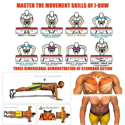 Tablero Push Up Multifuncional💪🔥⚡